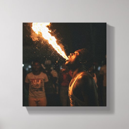 African inspired art leinwanddruck (Vorderseite)