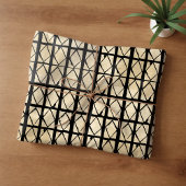 African Inspired Diamond Pattern Tissue Paper Seidenpapier