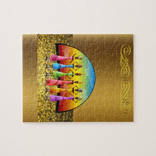 African Jigsaw Puzzle (Horizontal)