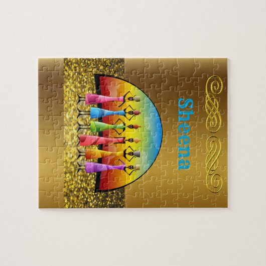 African Jigsaw Puzzle (Horizontal)