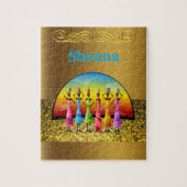 African Jigsaw Puzzle (Vertikal)