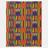 African Kenta Cloud Print Fleecedecke (Vorderseite)