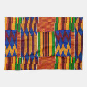 African Kenta Cloud Print Geschirrtuch (Horizontal)