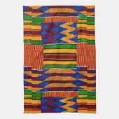 African Kenta Cloud Print Geschirrtuch (Vertikal)