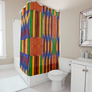 African Kente Cloth Duke Vorhang