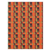 African Kente Cloth Tischdecke (Vorderseite)