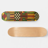 African Kente Design Skateboard (Horizontal)