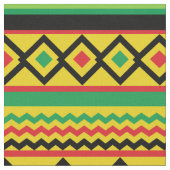 African Kente Geometric Bold Pattern Stoff (Nahaufnahme)