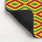African Kente, Happy Kwanzaa Mousepad (Ecke)