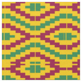 African Kente, Happy Kwanzaa Stoff (Nahaufnahme)