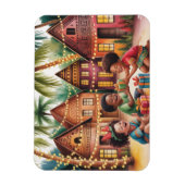 African Kids Christmas Photo Magnet (Vertikal)