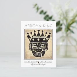 AFRICAN KING POSTKARTE