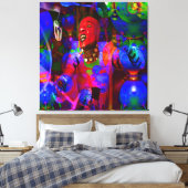 African Knight Leinwanddruck (Insitu (Schlafzimmer))