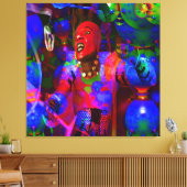 African Knight Leinwanddruck (Insitu (Wohnzimmer))
