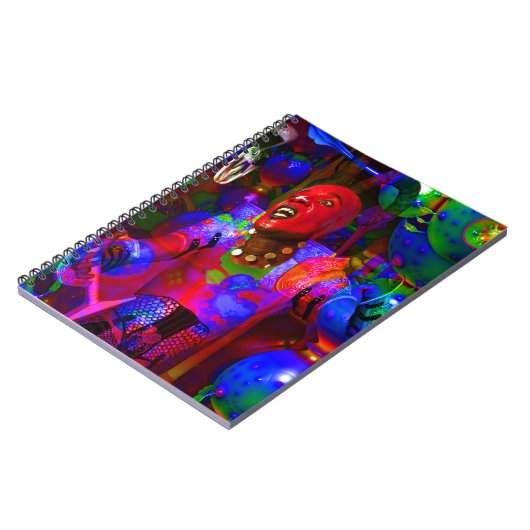 African Knight Notizblock (Linke Seite)