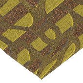 African Kuba Cloud Print Kurzer Tischläufer (Ecke)