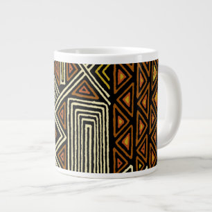 African Kuba Designer Jumbo Tasse