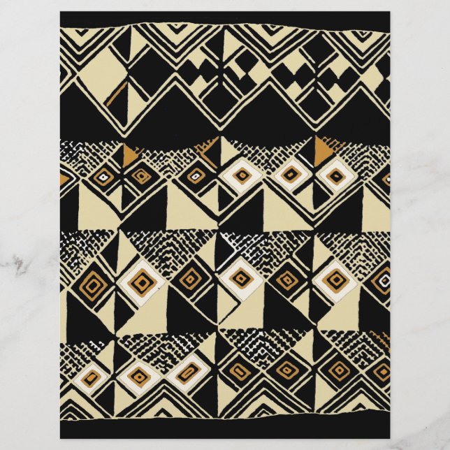African Kuba Inspiriert Designs (Vorderseite)