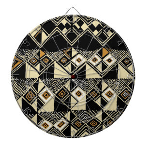 African Kuba Inspiriert Designs Dartscheibe