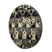 African Kuba Inspiriert Designs Dartscheibe (Vorderseite rechts)