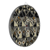 African Kuba Inspiriert Designs Dartscheibe (Vorderseite Links)