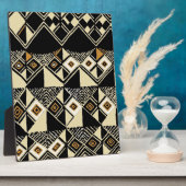 African Kuba Inspiriert Designs Fotoplatte (Seite)