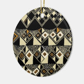 African Kuba Inspiriert Designs Keramikornament (Links)