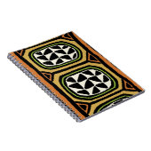 African Kuba Textile Design Notizblock (Rechte Seite)