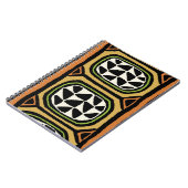 African Kuba Textile Design Notizblock (Linke Seite)