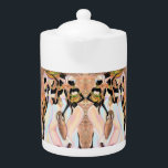 African Ladys Teapot - Kunstmalerei<br><div class="desc">Beautiful African Ladys Modern Art Malerei Wasserfarbe Afrika Frauen - Wählen / Fügen Sie Ihren einzigartigen Text / Name / Farbe - Make Your Special Gift - Neu vergrössern und verschieben oder entfernen und fügen Sie Elemente / Text mit Anpassungs-Tool ! Malerei und Design von MIGNED. Bitte schauen Sie sich...</div>