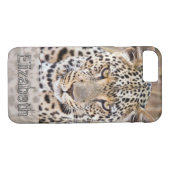 African Leopard Personalisiert Case-Mate iPhone Hülle (Rückseite (Horizontal))
