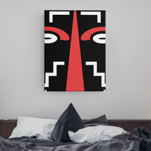 African Ligbi Tribal Leinwanddruck