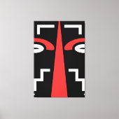 African Ligbi Tribal Leinwanddruck (Vorderseite)