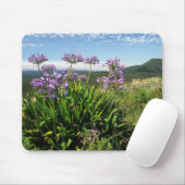 African Lily (Agapanthus praecox), Mossel Bay Mousepad (Mit Mouse)