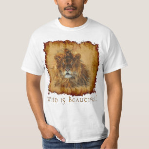 African Lion Beautiful Big Cat Wildlife Shirt