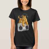 African Lion Cub Boombox Blaster Hip Hop von Zamir T-Shirt (Vorderseite)