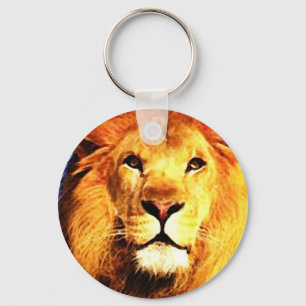 African Lion Key Chains Schlüsselanhänger