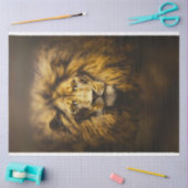 African Lion King of Dschungel Decoupage Seidenpapier (Basteln)