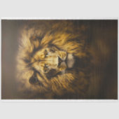African Lion King of Dschungel Decoupage Seidenpapier (Vorderseite)