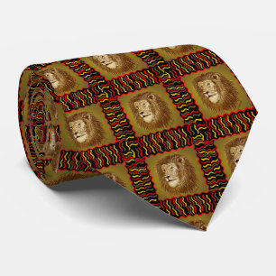 African Lion Neck Tie Krawatte