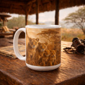 African Lion Pride | Majestic Wildlife Safari Kaffeetasse