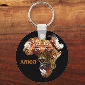 African Lion Schlüsselanhänger (Vorderseite)