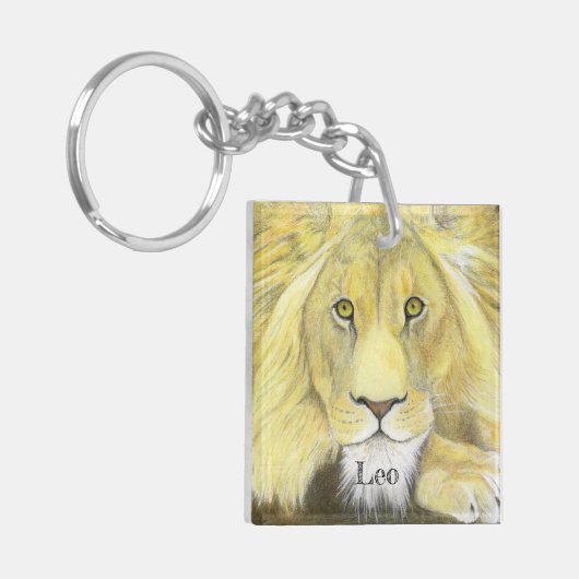 African Lion Schlüsselanhänger (Vorderseite links)