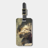 African Lion Stare Gepäckanhänger (Vorderseite vertikal)