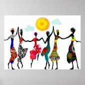 African Loise Dance Poster (Vorne)