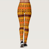 African Love - Power Yoga Leggings (Rückseite)