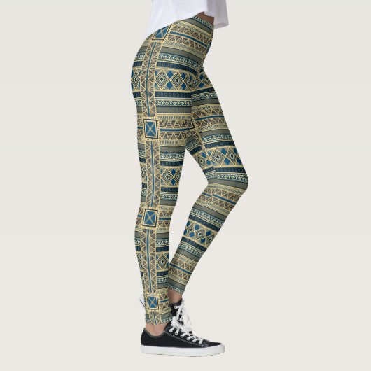 African Mali Pattern Leggings (Rechts)