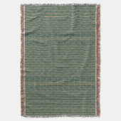 African Mali Pattern Throw Blanket III Decke (Vorderseite Vertikal)