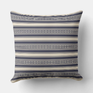 African Mali Pattern Throw Pillow II Kissen