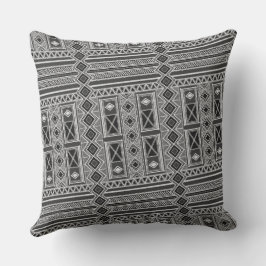 African Mali Pattern Throw Pillow V Kissen